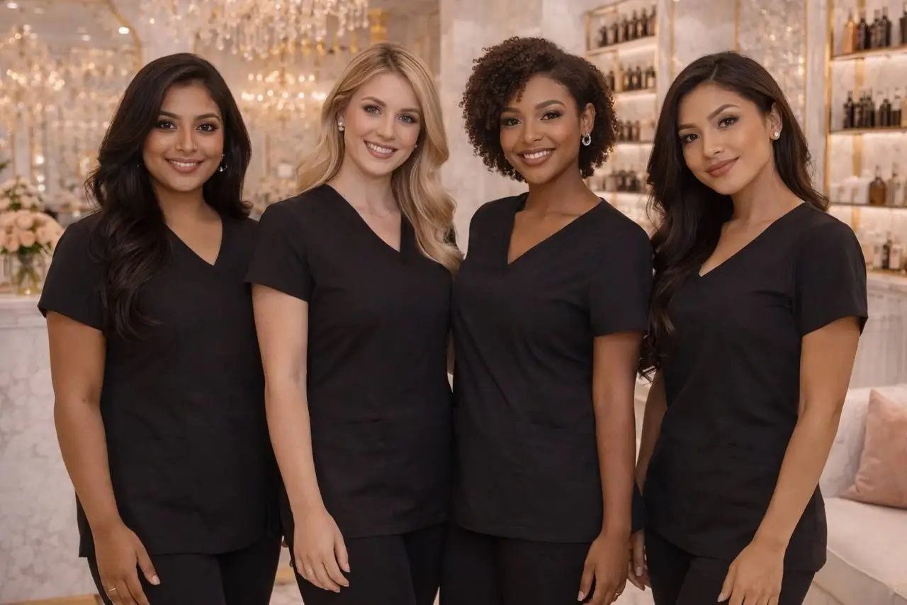 Luxury beauty studio detail