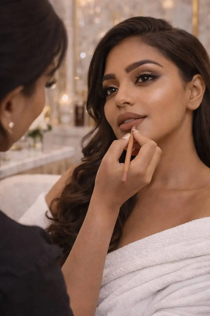 Editorial beauty portrait