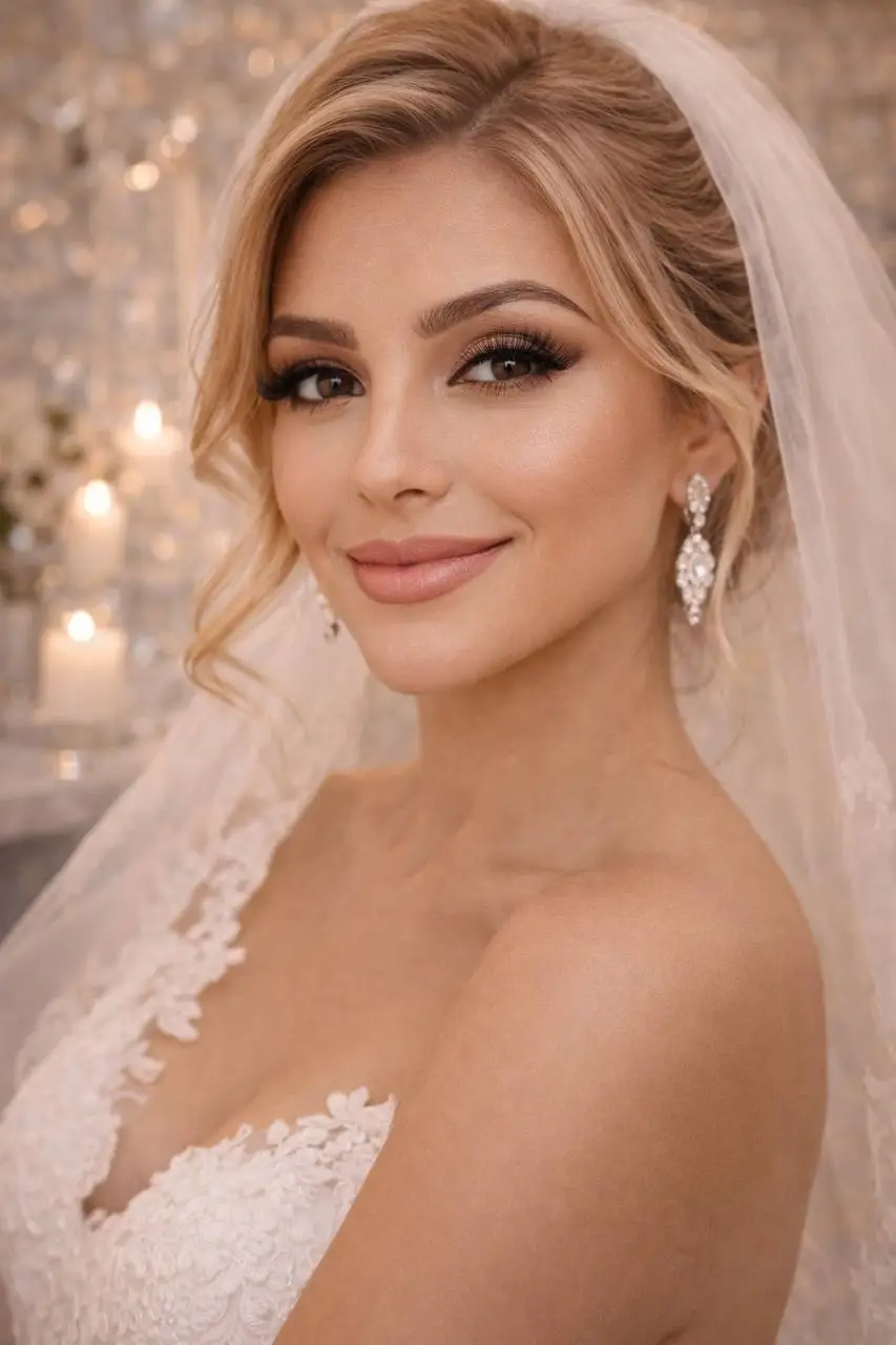 Premium bridal beauty styling
